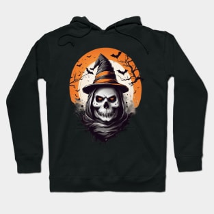 Spooky Skeleton Witch Hoodie